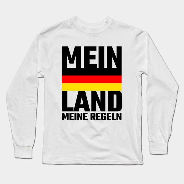 Mein Land meine Regeln Long Sleeve T-Shirt by Stoney09